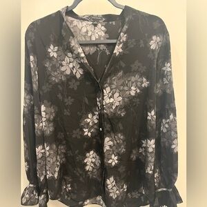 Ann Taylor Long Sleeve Blouse